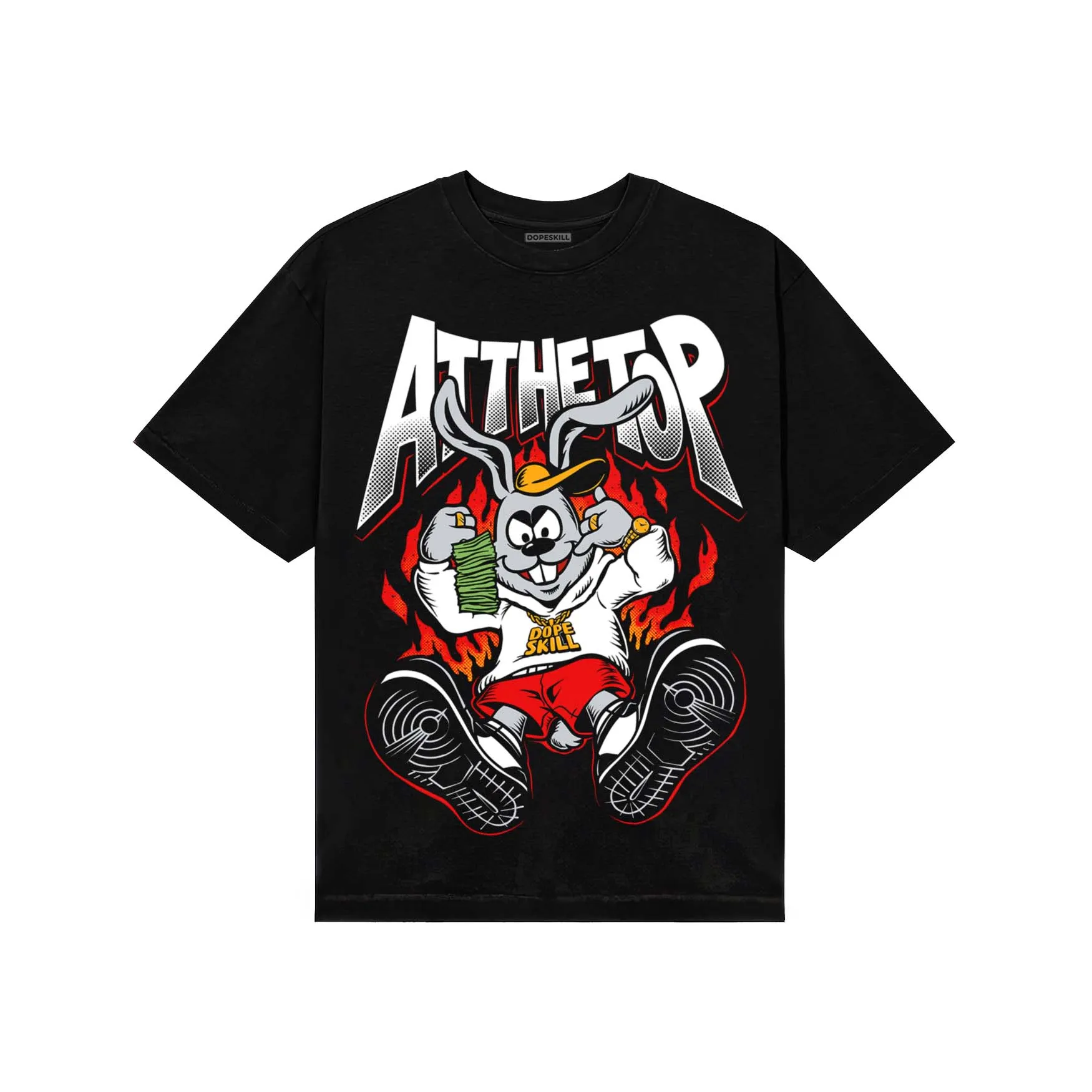 Black and White Collection DopeSkill T-Shirt At The Top Graphic sold by DopeSkill