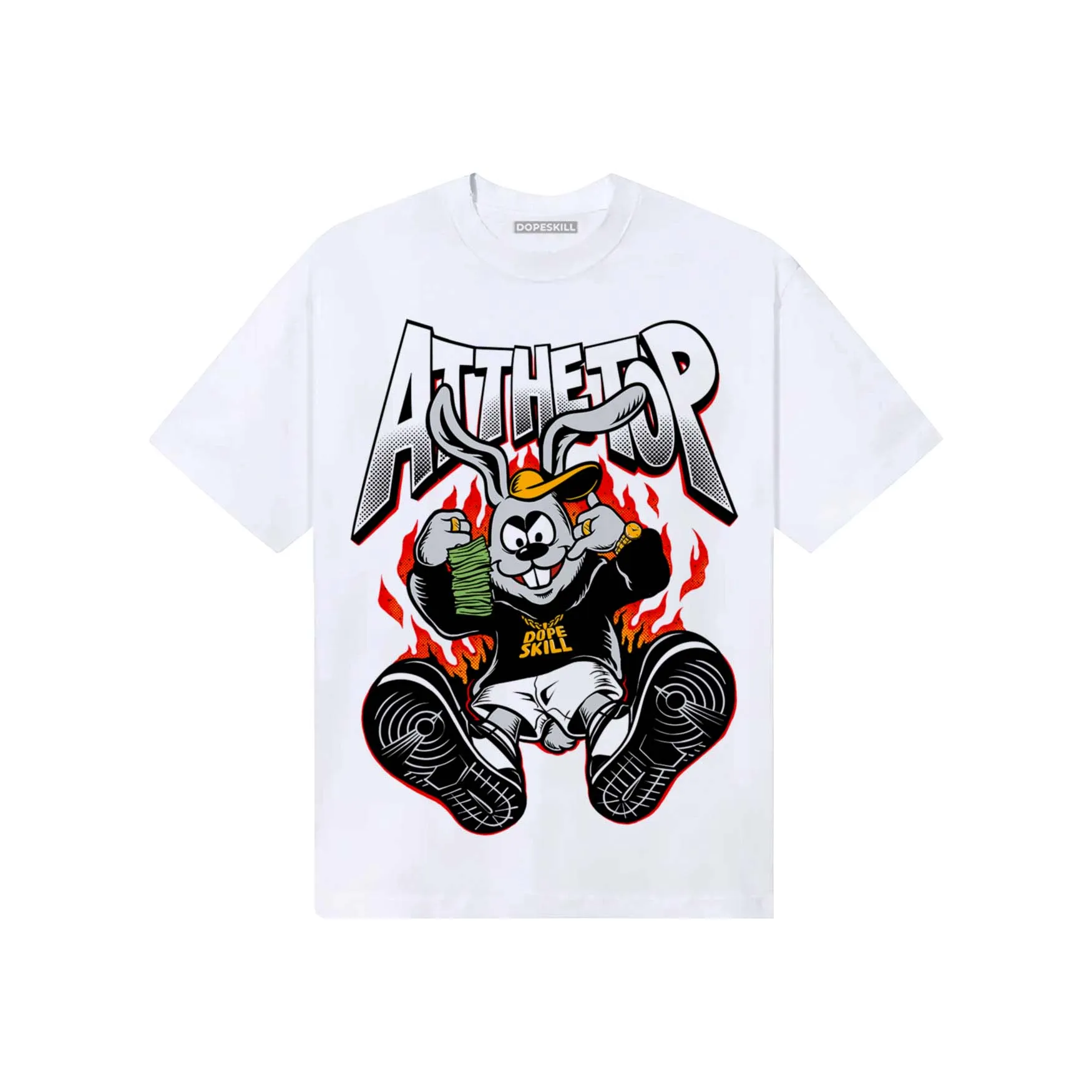 Black and White Collection DopeSkill T-Shirt At The Top Graphic sold by DopeSkill product image thumbnail 2