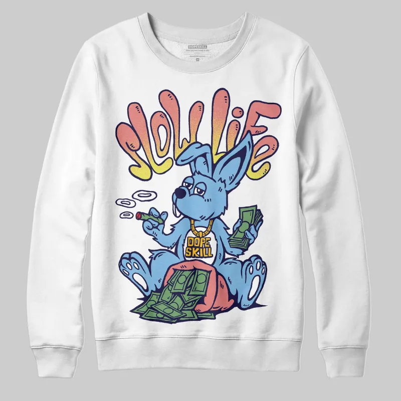 University Blue Collection DopeSkill Sweatshirt Slow Life Graphic sold by DopeSkill