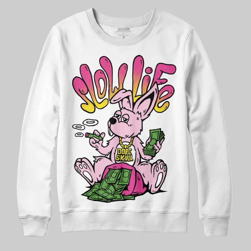 Pink Collection DopeSkill Sweatshirt Slow Life Graphic sold by DopeSkill