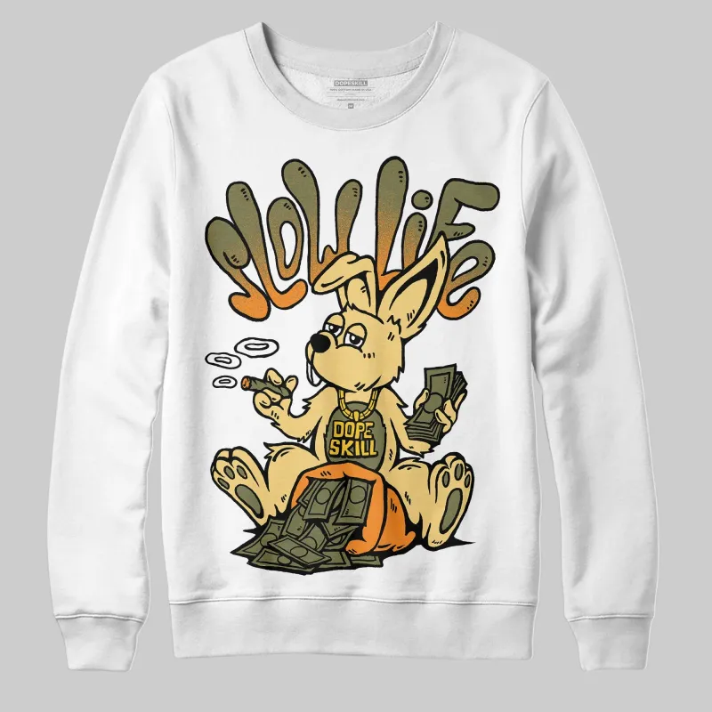 Olive Collection DopeSkill Sweatshirt Slow Life Graphic sold by DopeSkill