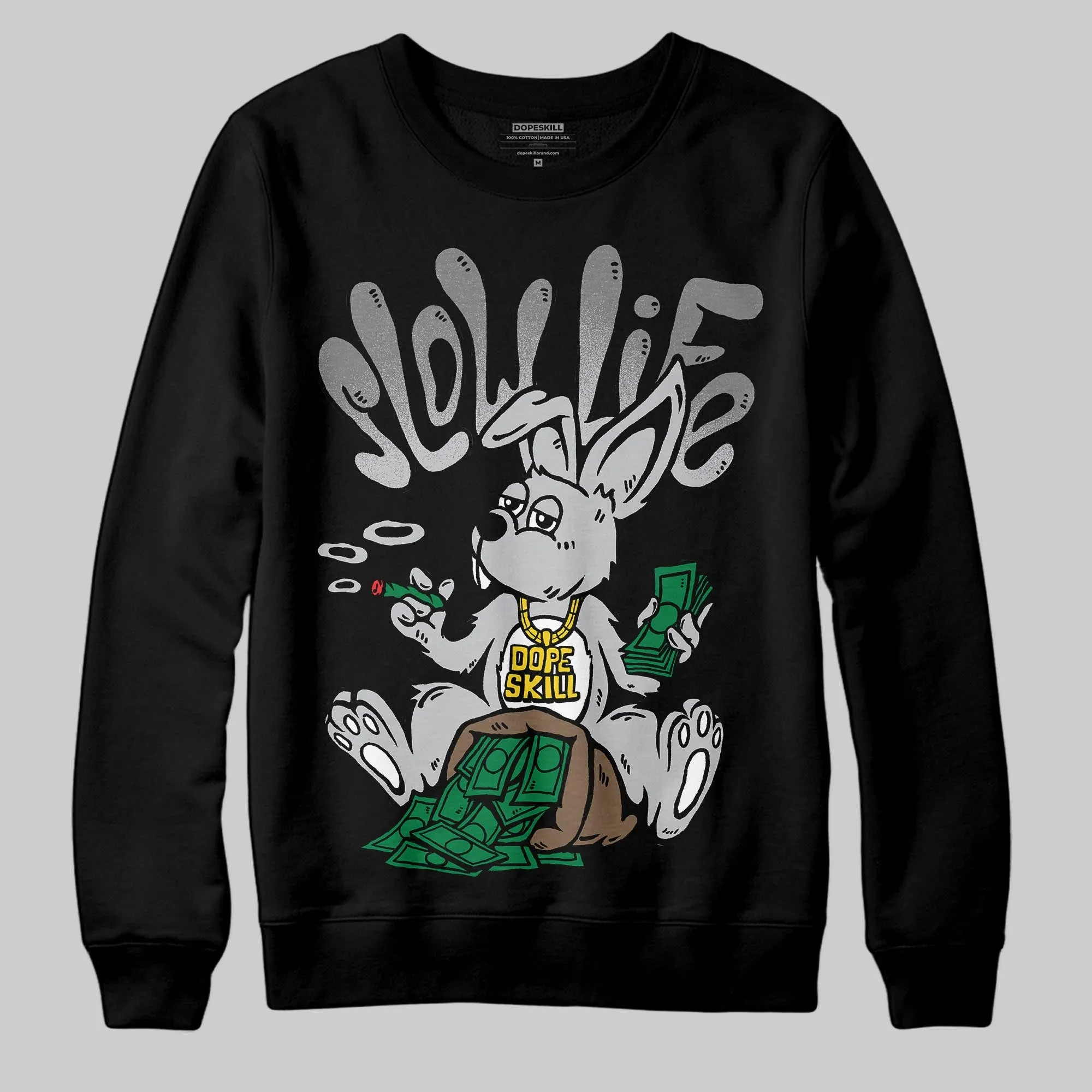 Grey Collection DopeSkill Sweatshirt Slow Life Graphic sold by DopeSkill product image thumbnail 2