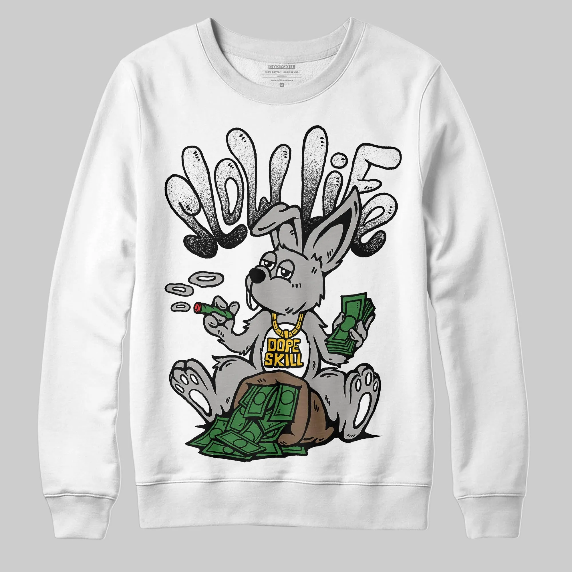 Black and White Collection DopeSkill Sweatshirt Slow Life Graphic sold by DopeSkill product image thumbnail 2