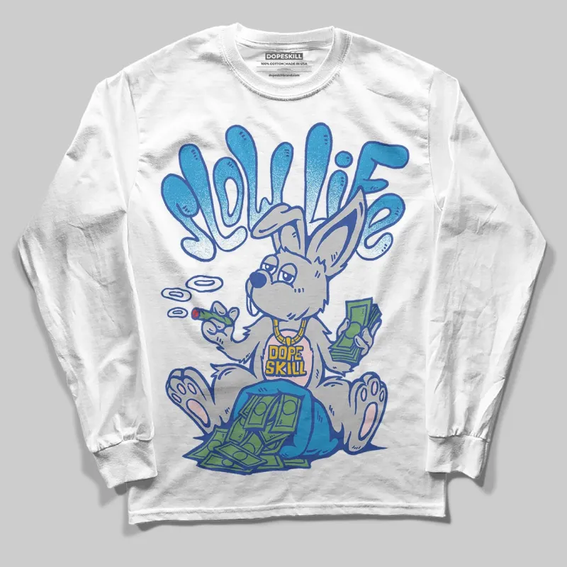 Royal Blue Collection DopeSkill Long Sleeve T-Shirt Slow Life Graphic sold by DopeSkill
