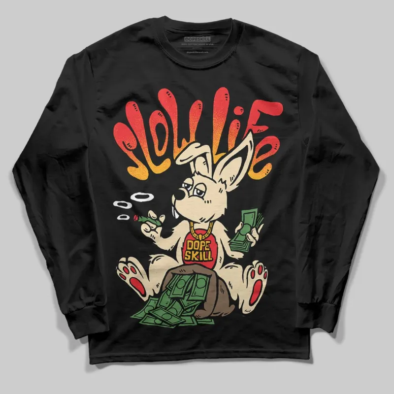 Red Collection DopeSkill Long Sleeve T-Shirt Slow Life Graphic sold by DopeSkill