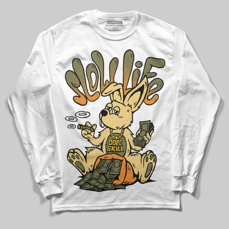 Olive Collection DopeSkill Long Sleeve T-Shirt Slow Life Graphic sold by DopeSkill