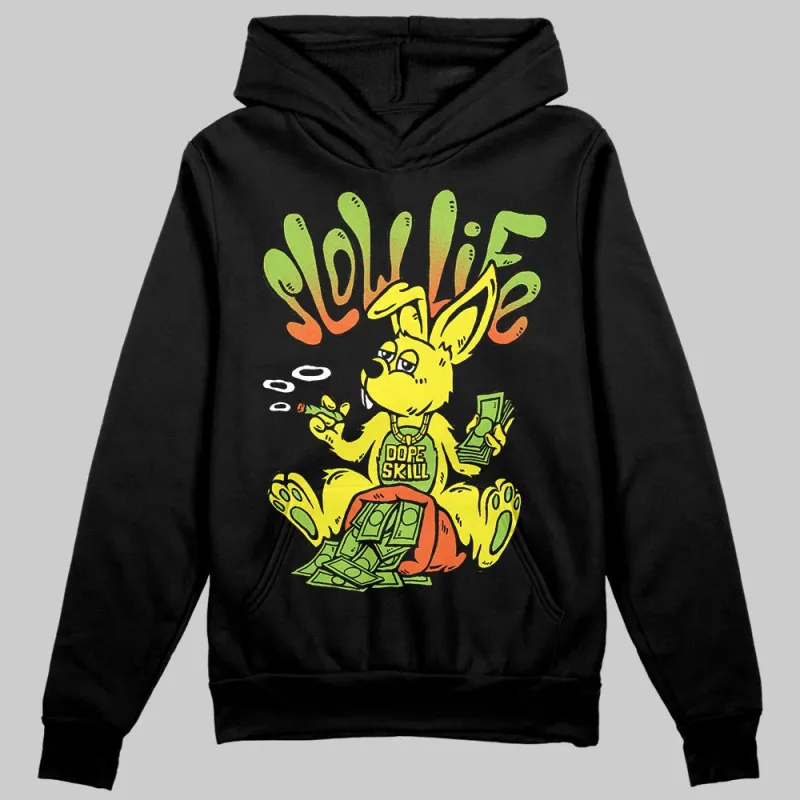 Neon Green Collection DopeSkill Hoodie Sweatshirt Slow Life Graphic sold by DopeSkill