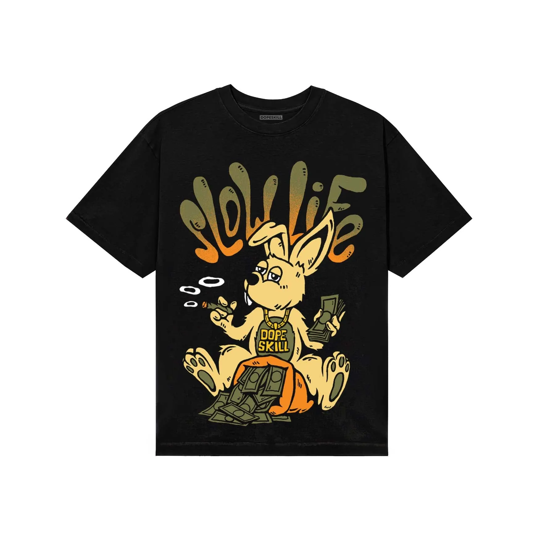 Olive Collection DopeSkill T-Shirt Slow Life Graphic sold by DopeSkill product image thumbnail 2