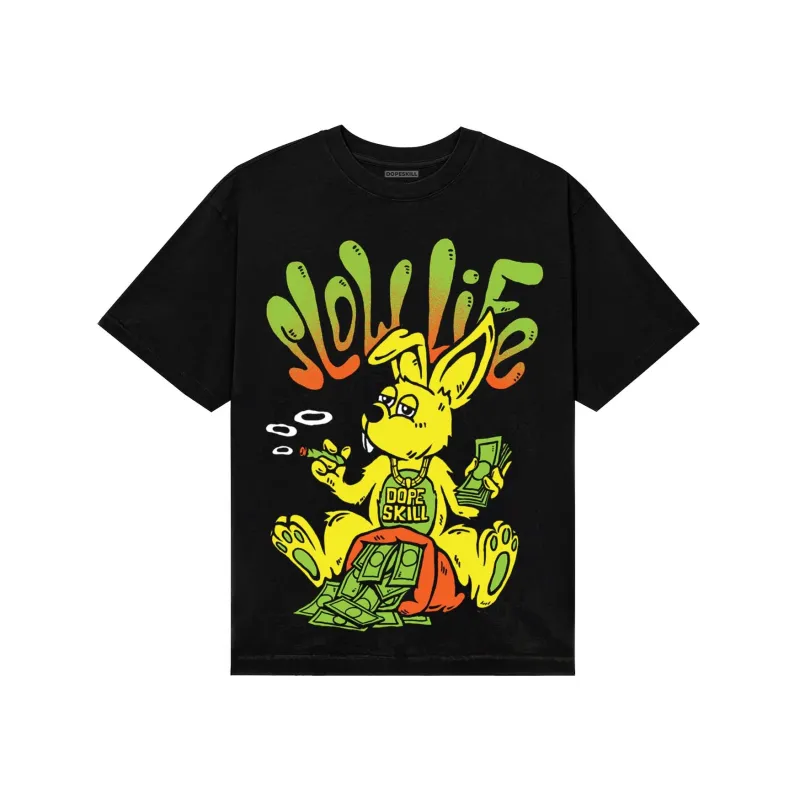 Neon Green Collection DopeSkill T-Shirt Slow Life Graphic sold by DopeSkill