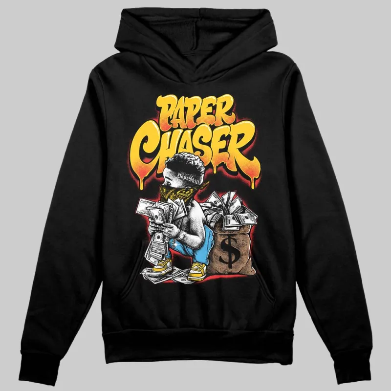 Yellow 'Paper Chaser Boy' DopeSkill Graphic Hoodie sold by DopeSkill