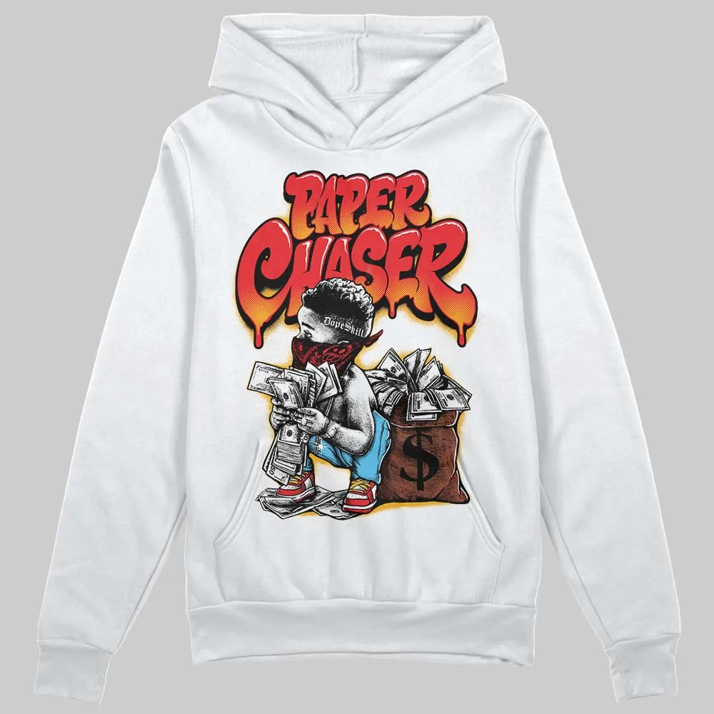 Red 'Paper Chaser Boy' DopeSkill Graphic Hoodie sold by DopeSkill product image thumbnail 2