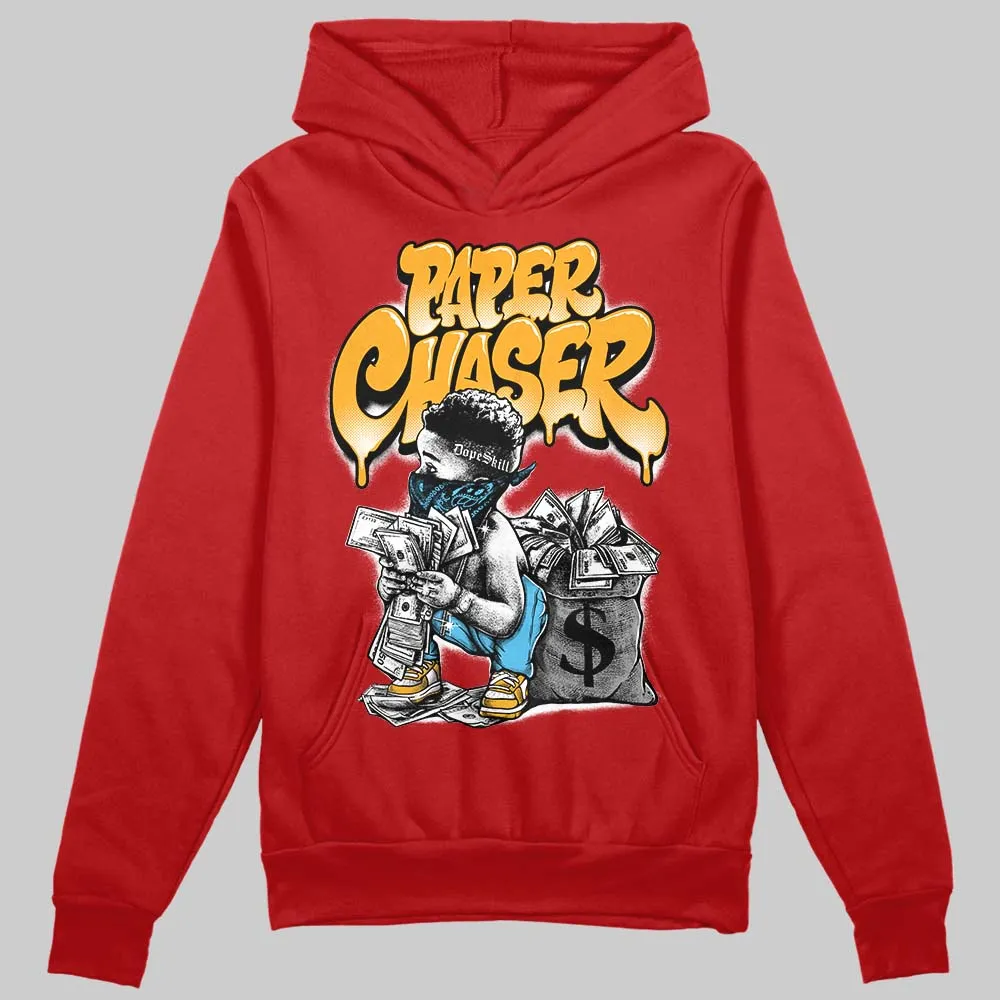 Red 'Paper Chaser Boy' DopeSkill Graphic Hoodie sold by DopeSkill product image thumbnail 3