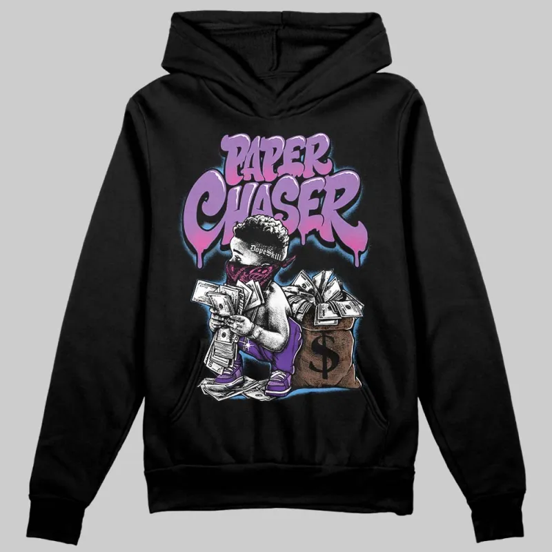 PURPLE 'Paper Chaser Boy' DopeSkill Graphic Hoodie sold by DopeSkill