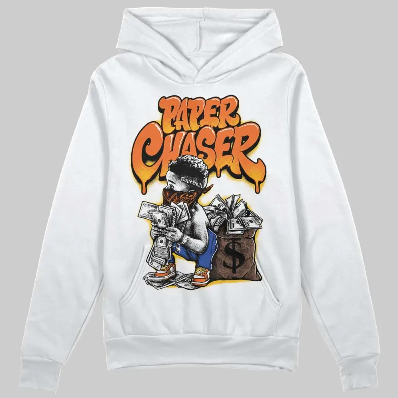 Orange Black White DopeSkill Hoodie Sweatshirt Paper Chaser Boy Graphic sold by DopeSkill