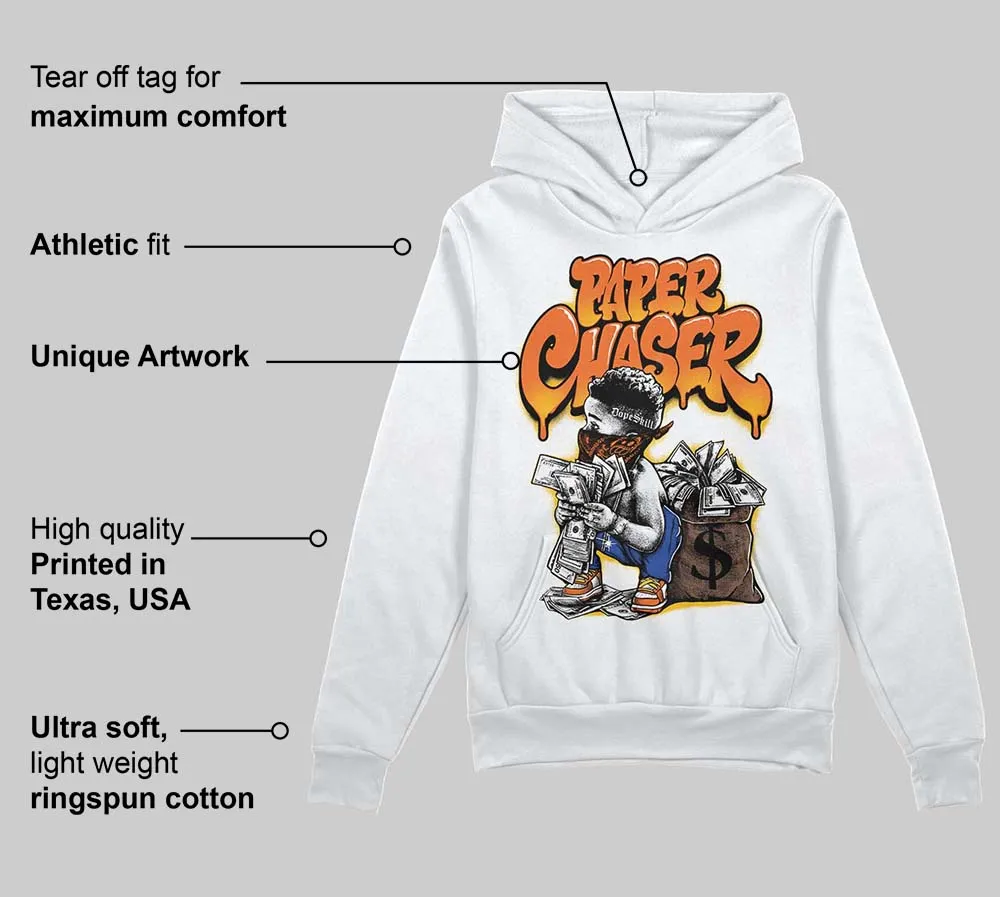 Orange 'Paper Chaser Boy' DopeSkill Graphic Hoodie sold by DopeSkill product image thumbnail 3