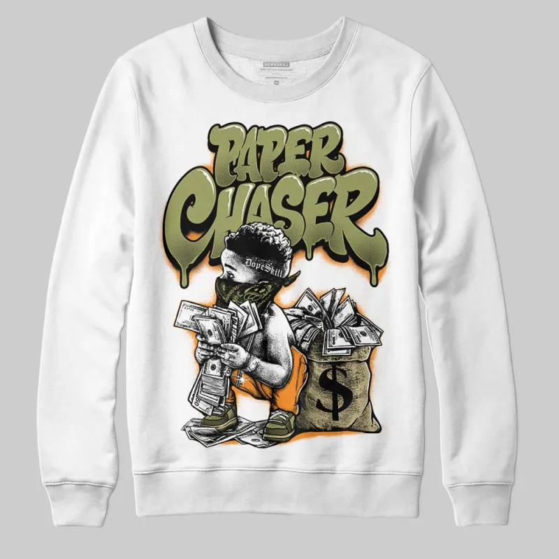 Olive Collection DopeSkill Sweatshirt Paper Chaser Boy Graphic sold by DopeSkill