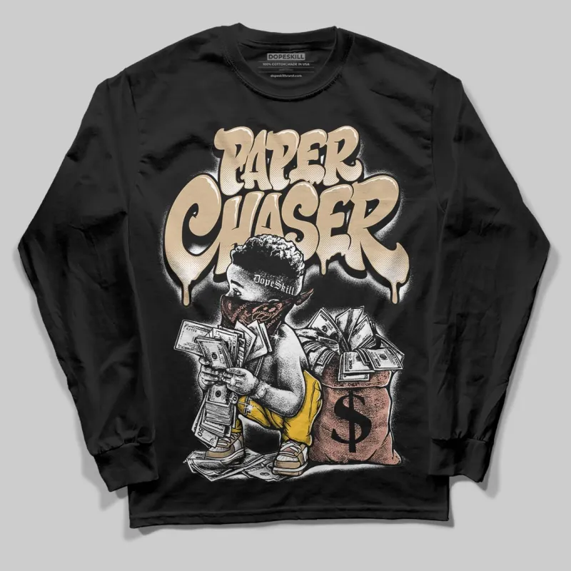 TAN Collection DopeSkill Long Sleeve T-Shirt Paper Chaser Boy Graphic sold by DopeSkill
