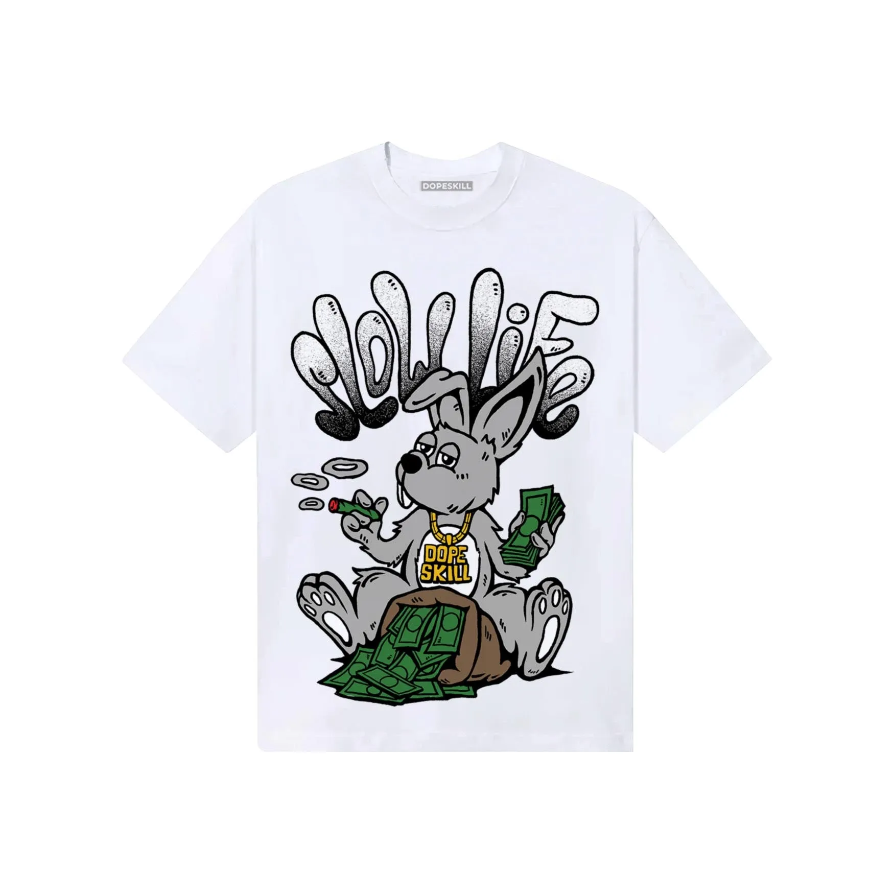 Black and White Collection DopeSkill T-Shirt Slow Life Graphic sold by DopeSkill product image thumbnail 2