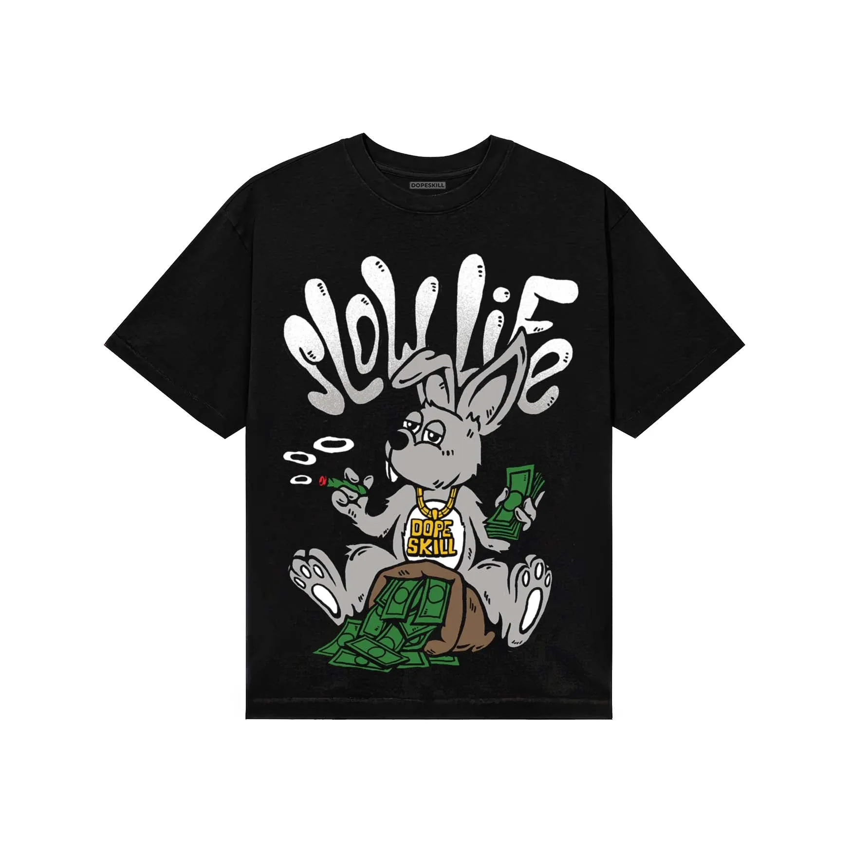 Black and White Collection DopeSkill T-Shirt Slow Life Graphic sold by DopeSkill