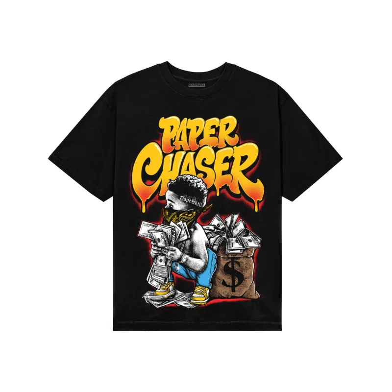 Yellow Collection DopeSkill T-Shirt Paper Chaser Boy Graphic sold by DopeSkill