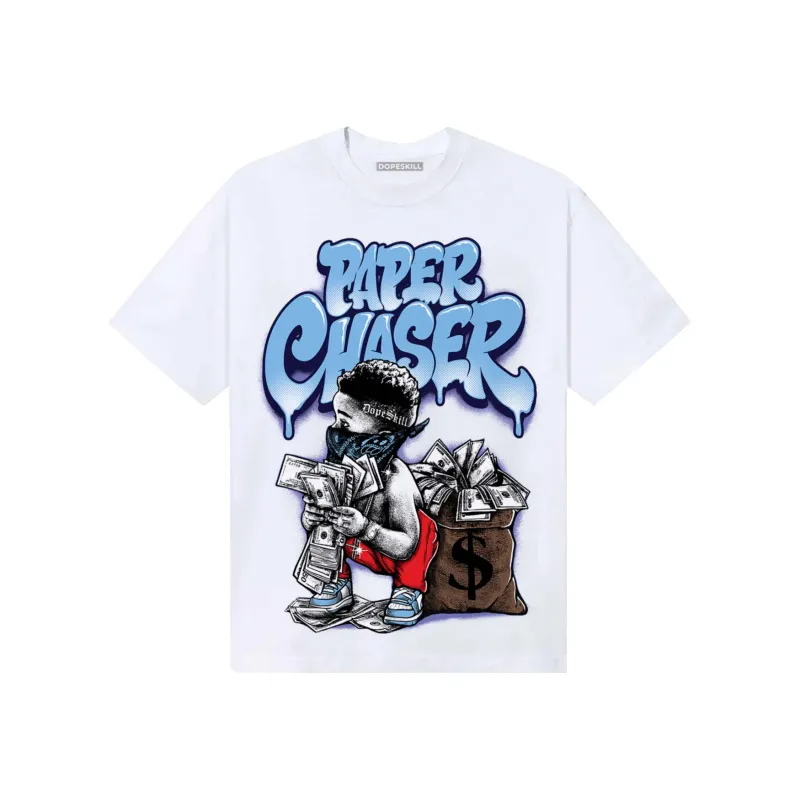 University Blue Collection DopeSkill T-Shirt Paper Chaser Boy Graphic sold by DopeSkill