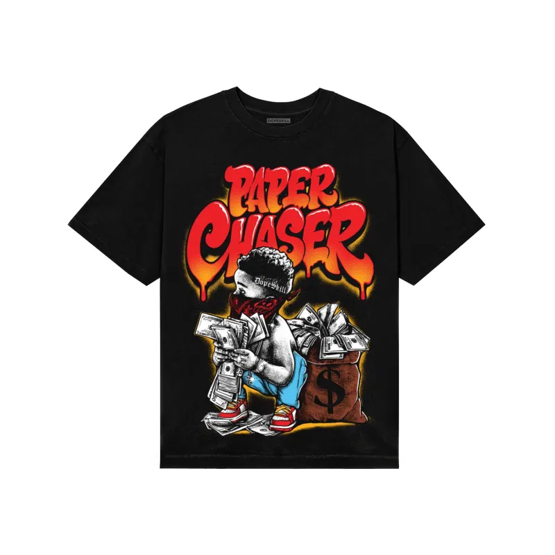 Red Collection DopeSkill T-Shirt Paper Chaser Boy Graphic sold by DopeSkill