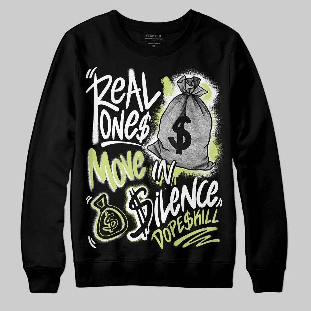 Sneaker School 11s DopeSkill Sweatshirt Real Ones Move In Silence Graphic sold by DopeSkill