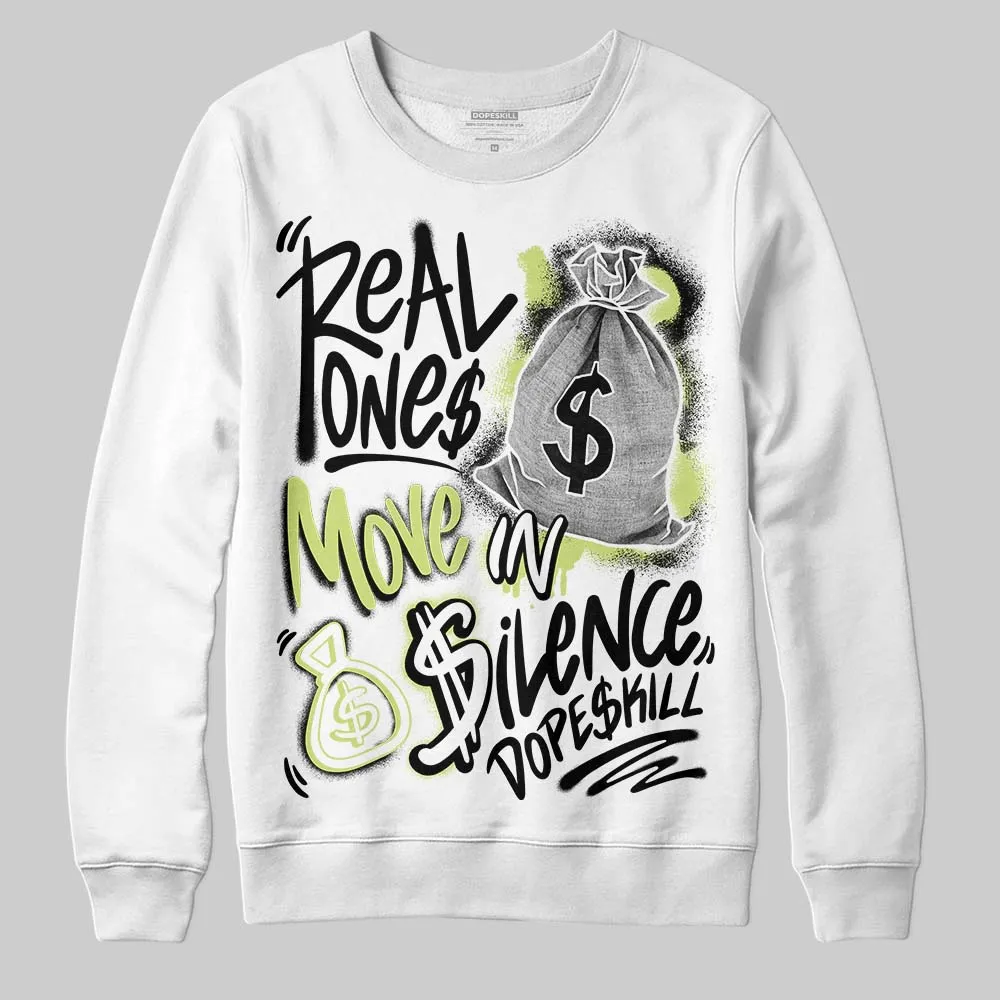 Sneaker School 11s DopeSkill Sweatshirt Real Ones Move In Silence Graphic sold by DopeSkill product image thumbnail 2