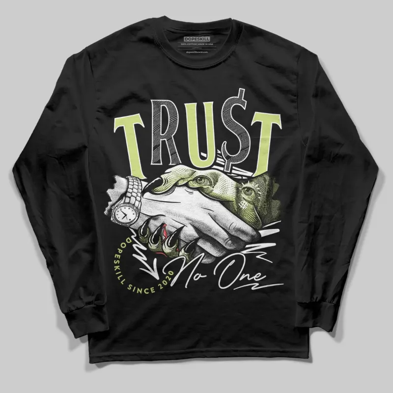 Sneaker School 11s DopeSkill Long Sleeve T-Shirt Trust No One Graphic sold by DopeSkill