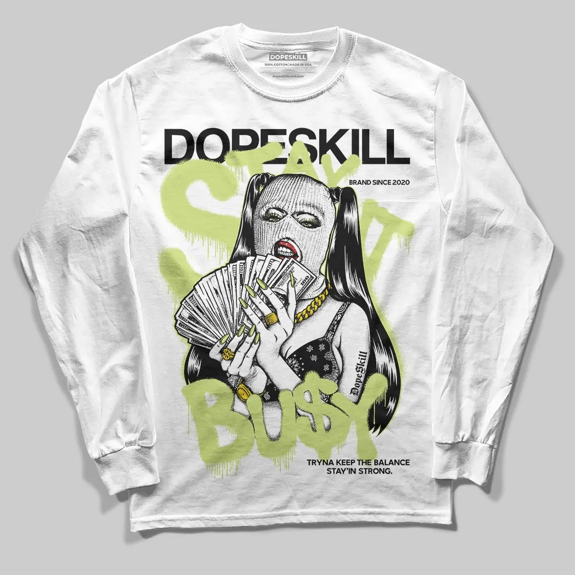Sneaker School 11s DopeSkill Long Sleeve T-Shirt Stay It Busy Graphic sold by DopeSkill product image thumbnail 2
