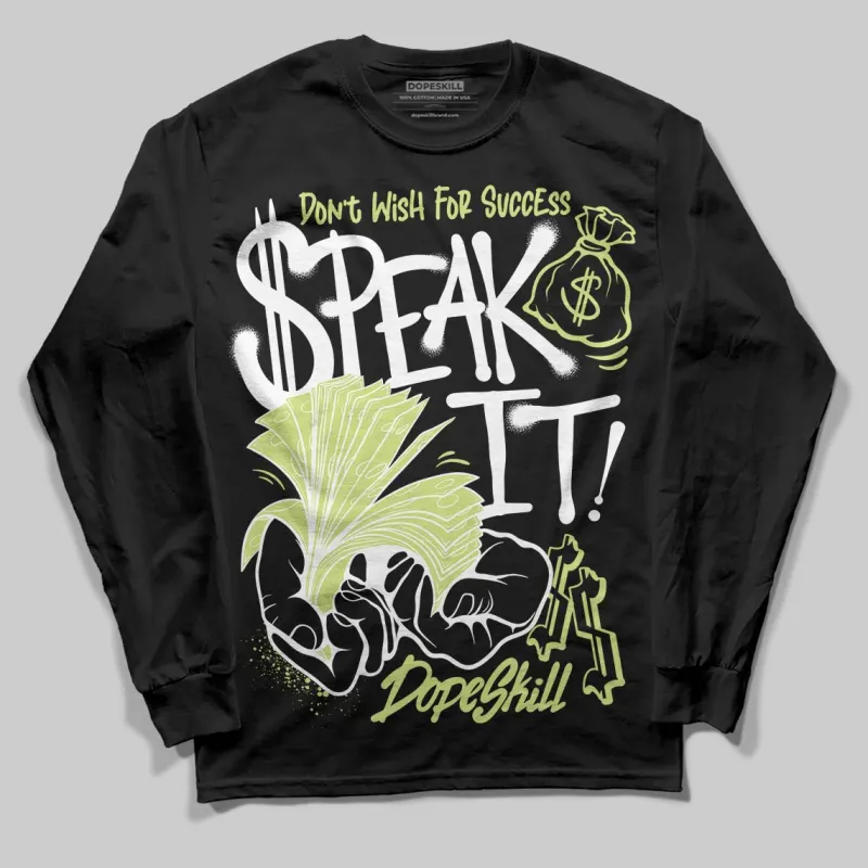 Sneaker School 11s DopeSkill Long Sleeve T-Shirt Speak It Graphic sold by DopeSkill