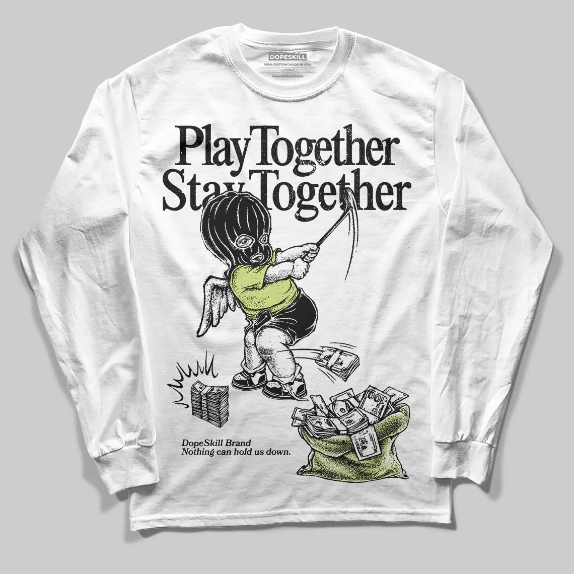 Sneaker School 11s DopeSkill Long Sleeve T-Shirt Play together, Stay together Graphic sold by DopeSkill product image thumbnail 2