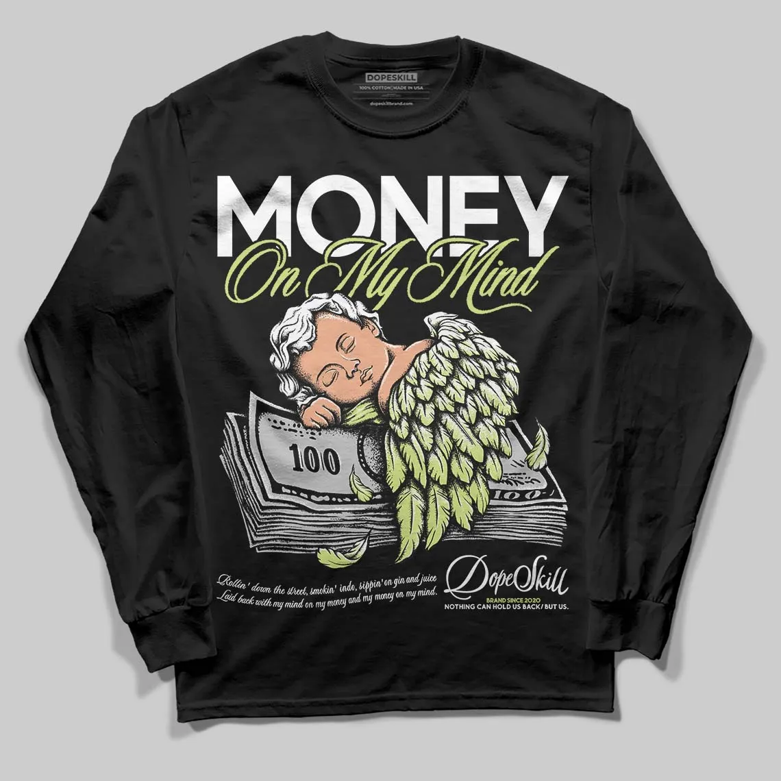 Sneaker School 11s DopeSkill Long Sleeve T-Shirt MOMM Graphic sold by DopeSkill
