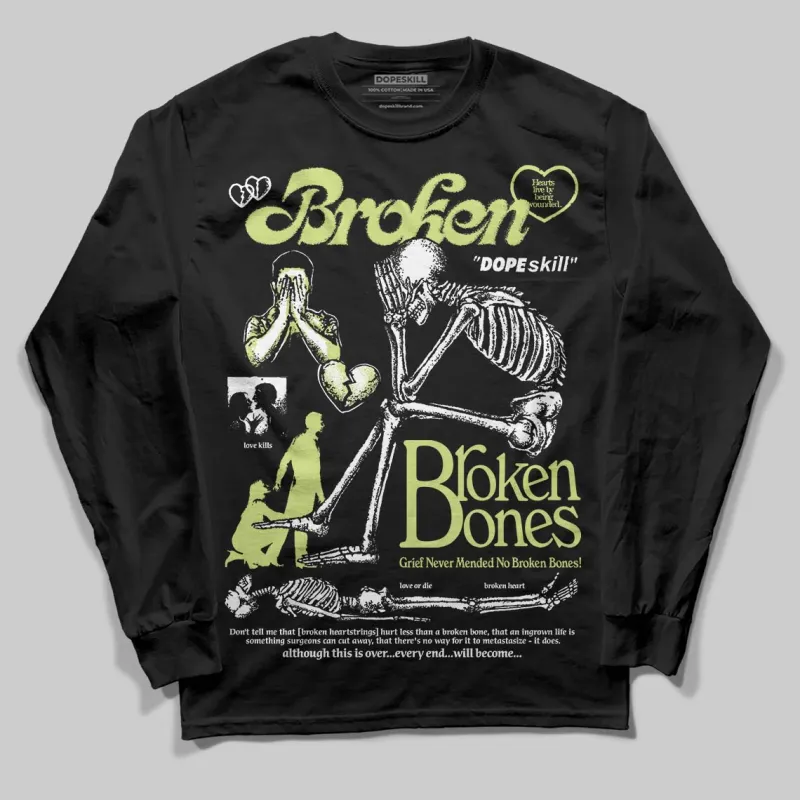 Sneaker School 11s DopeSkill Long Sleeve T-Shirt Broken Bones Graphic sold by DopeSkill
