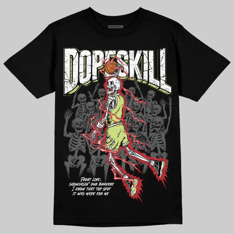 Sneaker School 11s DopeSkill T-Shirt Thunder Dunk Graphic sold by DopeSkill