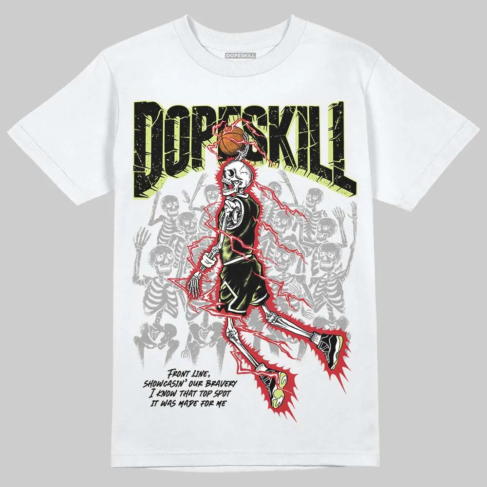 Sneaker School 11s DopeSkill T-Shirt Thunder Dunk Graphic sold by DopeSkill product image thumbnail 2