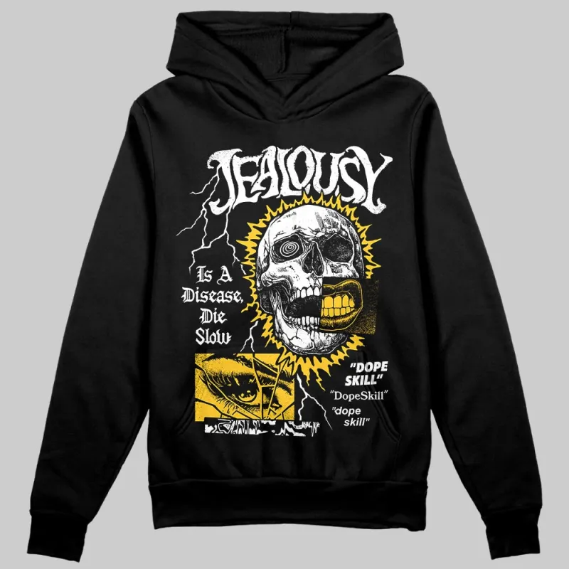 Yellow 'Jealousy' DopeSkill Graphic Hoodie sold by DopeSkill