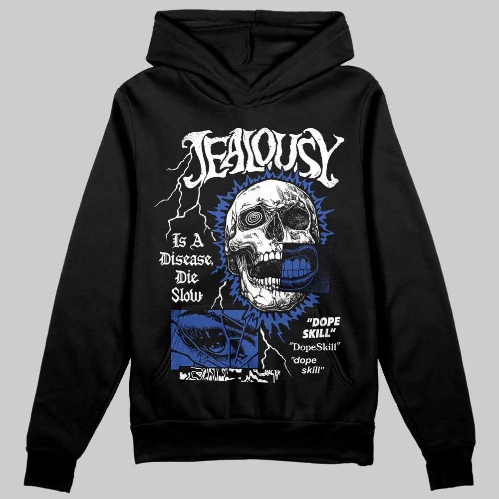 Royal Blue 'Jealousy' DopeSkill Graphic Hoodie sold by DopeSkill product image thumbnail 2