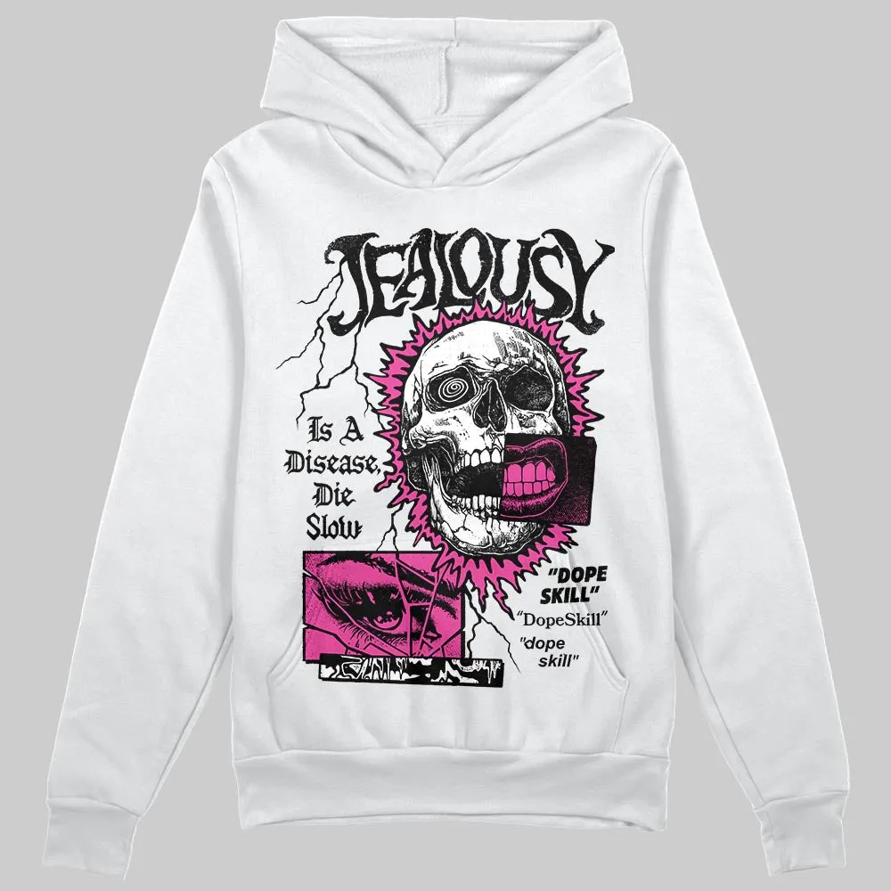 Pink 'Jealousy' DopeSkill Graphic Hoodie sold by DopeSkill