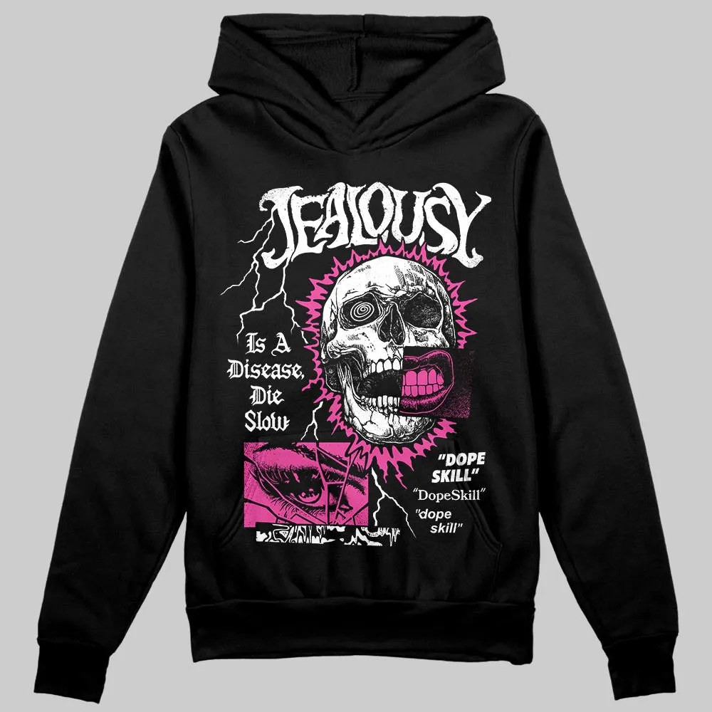 Pink 'Jealousy' DopeSkill Graphic Hoodie sold by DopeSkill product image thumbnail 2