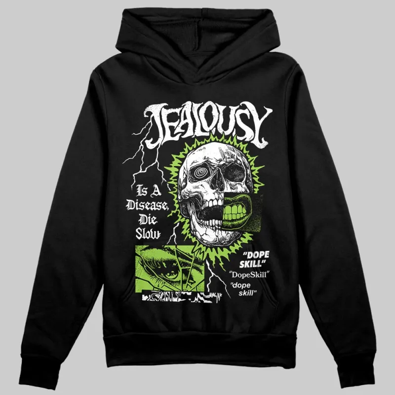 Neon Green Collection DopeSkill Hoodie Sweatshirt Jealousy Graphic sold by DopeSkill