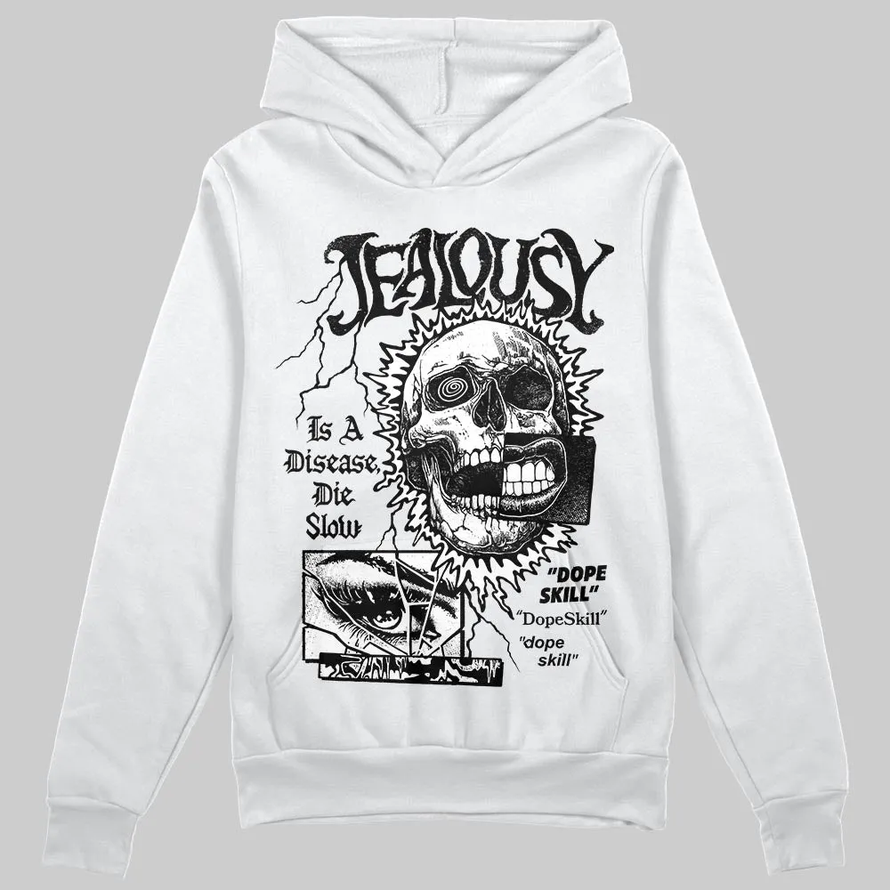 Black/White 'Jealousy' DopeSkill Graphic Hoodie sold by DopeSkill product image thumbnail 2
