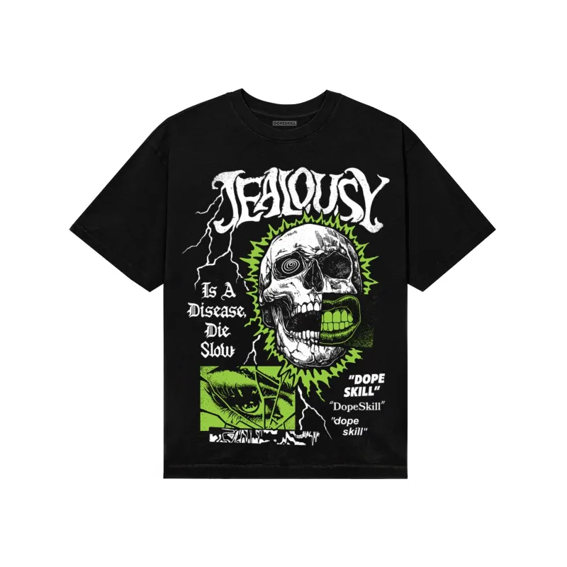 Neon Green Collection DopeSkill T-Shirt Jealousy Graphic sold by DopeSkill