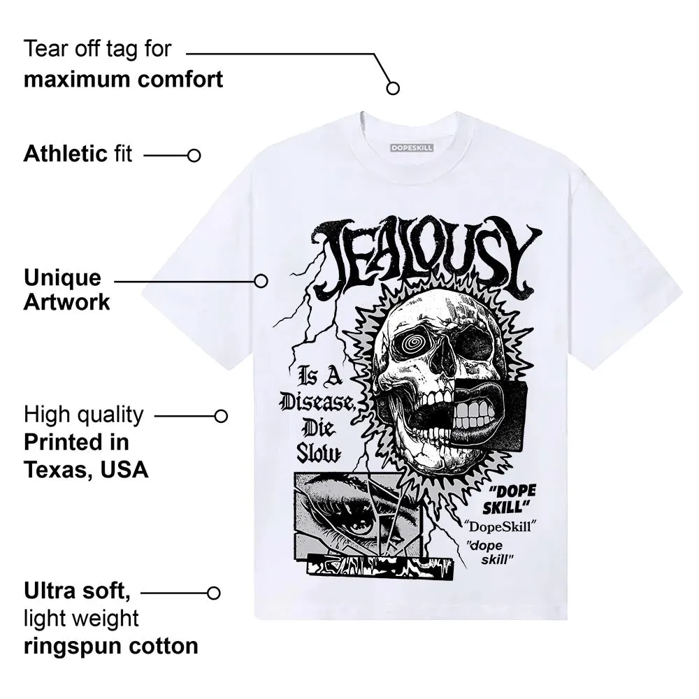 Grey 'Jealousy' DopeSkill Graphic T-Shirt sold by DopeSkill product image thumbnail 4