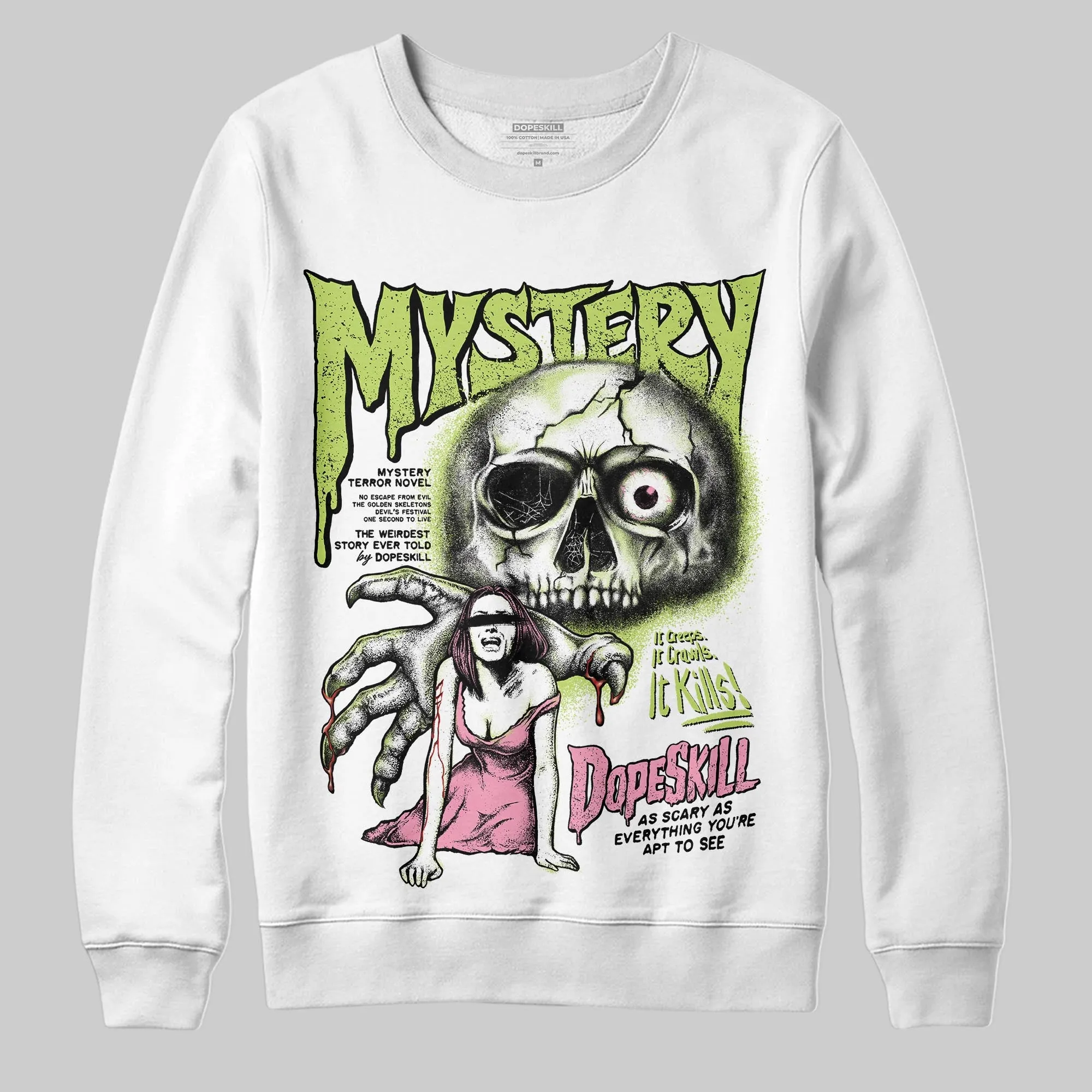OG Chase B x Jumpman Jack DopeSkill Sweatshirt Mystery Ghostly Grasp Graphic sold by DopeSkill product image thumbnail 2