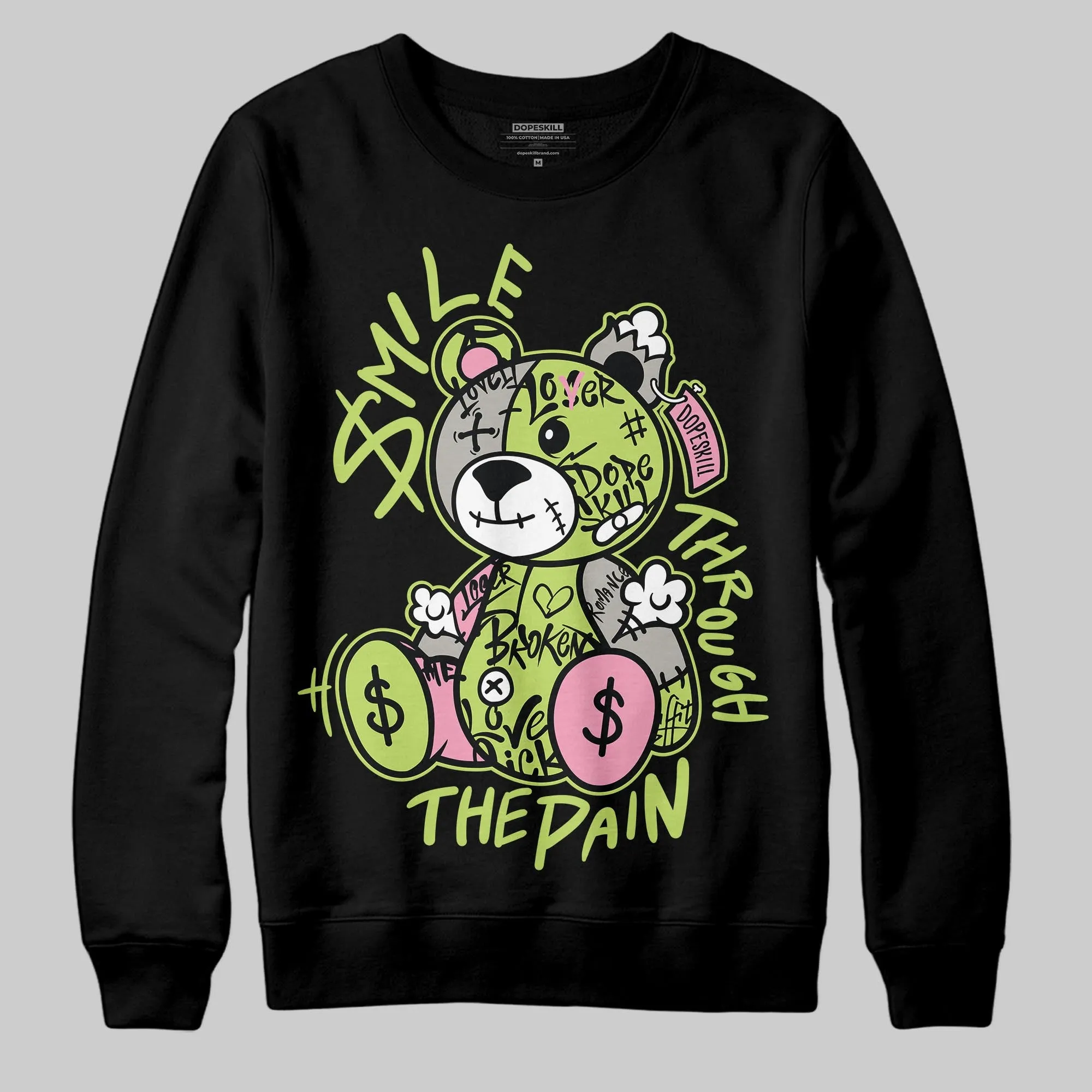 OG Chase B x Jumpman Jack DopeSkill Sweatshirt Smile Through The Pain Graphic sold by DopeSkill