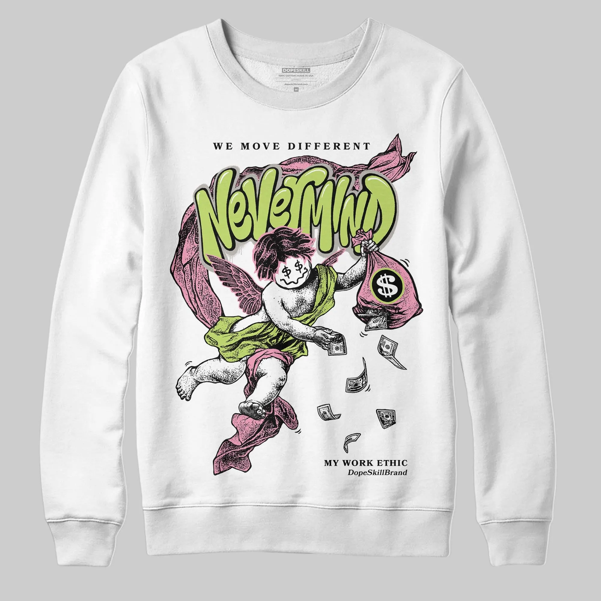 OG Chase B x Jumpman Jack DopeSkill Sweatshirt Nevermind Graphic sold by DopeSkill product image thumbnail 2