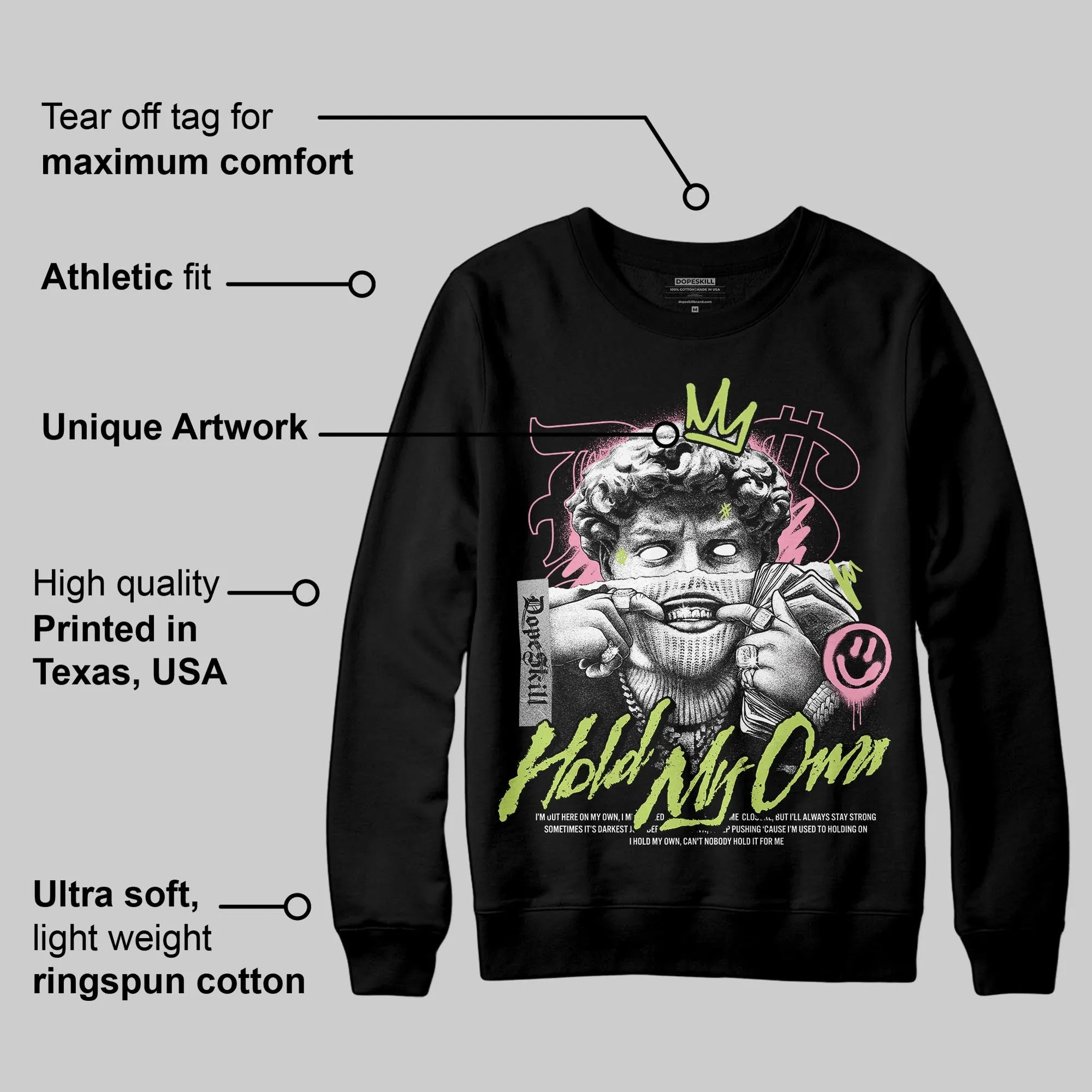 OG Chase B x Jumpman Jack DopeSkill Sweatshirt In My Way Graphic sold by DopeSkill product image thumbnail 3