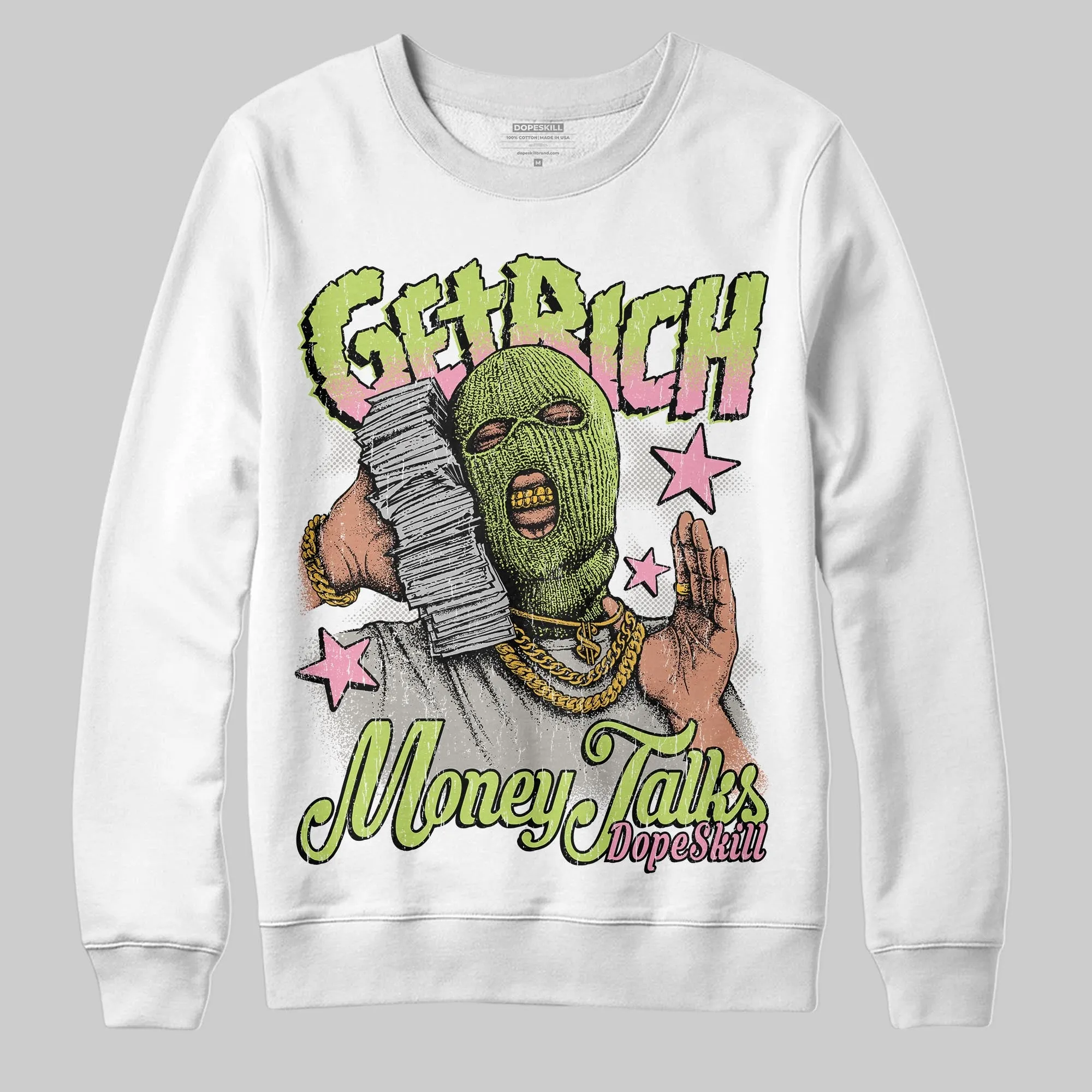 OG Chase B x Jumpman Jack DopeSkill Sweatshirt Get Rich Graphic sold by DopeSkill product image thumbnail 2