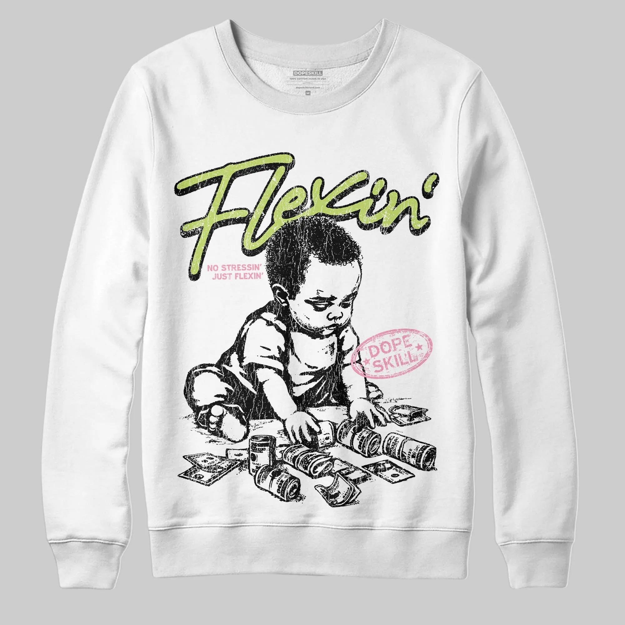 OG Chase B x Jumpman Jack DopeSkill Sweatshirt Flexin' Graphic sold by DopeSkill product image thumbnail 2